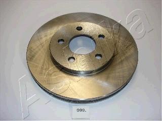 Ashika 60-00-099 - Brake Disc autospares.lv