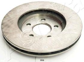 Ashika 60-00-099 - Brake Disc autospares.lv