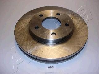 Ashika 60-00-098 - Brake Disc autospares.lv