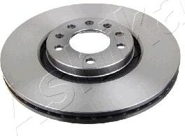 Ashika 60-00-0400 - Brake Disc autospares.lv