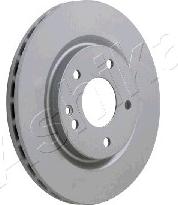 Ashika 60-00-0502 - Brake Disc autospares.lv