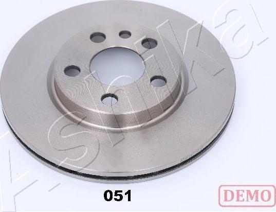 Ashika 60-00-0510C - Brake Disc autospares.lv