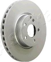 Ashika 60-00-0518 - Brake Disc autospares.lv