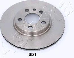 Ashika 60-00-051 - Brake Disc autospares.lv