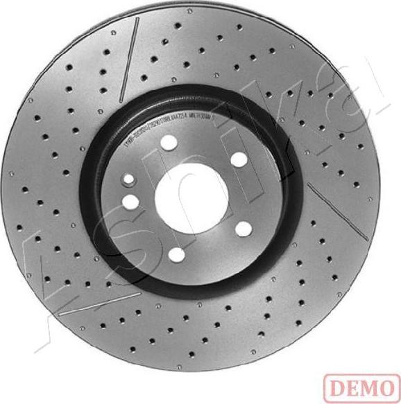 Ashika 60-00-0525C - Brake Disc autospares.lv