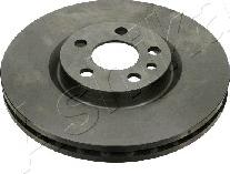 Ashika 60-00-0612 - Brake Disc autospares.lv