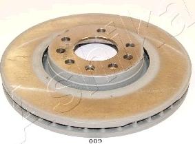 Ashika 60-00-009 - Brake Disc autospares.lv