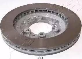 Ashika 60-00-004 - Brake Disc autospares.lv