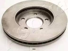 Ashika 60-00-002 - Brake Disc autospares.lv