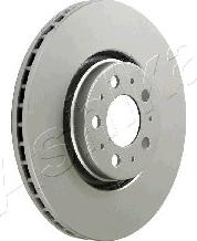 Ashika 60-00-0354 - Brake Disc autospares.lv