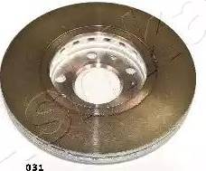 Ashika 60-00-031 - Brake Disc autospares.lv