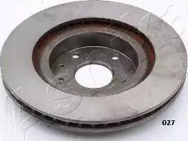 Ashika 60-00-027 - Brake Disc autospares.lv