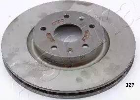 Ashika 60-00-027 - Brake Disc autospares.lv