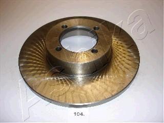 Ashika 60-01-104 - Brake Disc autospares.lv