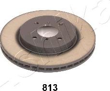 Ashika 60-08-813 - Brake Disc autospares.lv