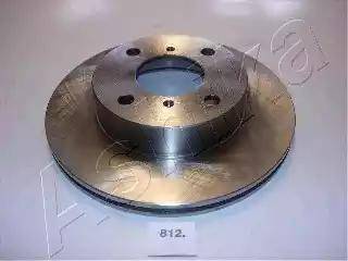 Ashika 60-08-812 - Brake Disc autospares.lv