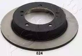 Ashika 60-08-824 - Brake Disc autospares.lv