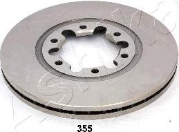 Ashika 60-03-355 - Brake Disc autospares.lv