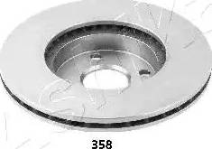 Ashika 60-03-358 - Brake Disc autospares.lv