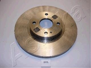 Ashika 60-03-315 - Brake Disc autospares.lv