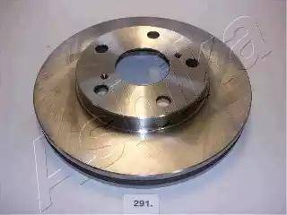 Ashika 60-02-291 - Brake Disc autospares.lv