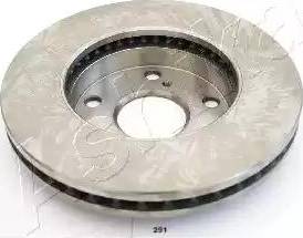 Ashika 60-02-291 - Brake Disc autospares.lv