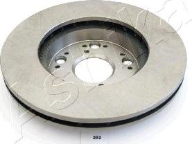 Ashika 60-02-292 - Brake Disc autospares.lv