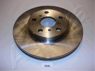 Ashika 60-02-258 - Brake Disc autospares.lv