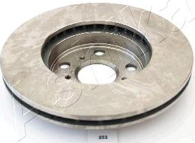 Ashika 60-02-252 - Brake Disc autospares.lv