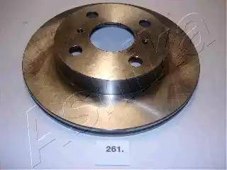 Ashika 60-02-261 - Brake Disc autospares.lv