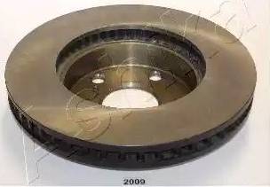 Ashika 60-02-2009 - Brake Disc autospares.lv