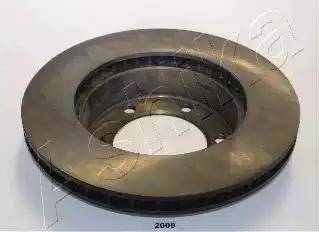 Ashika 60-02-2008 - Brake Disc autospares.lv