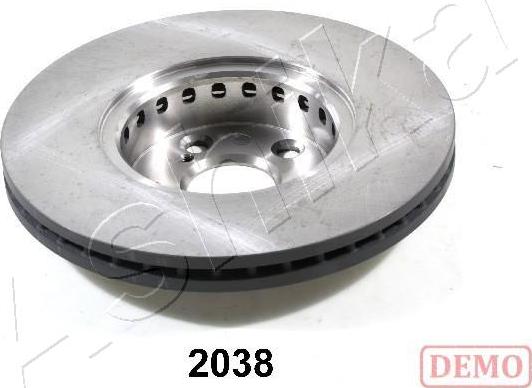 Ashika 60-02-2038C - Brake Disc autospares.lv
