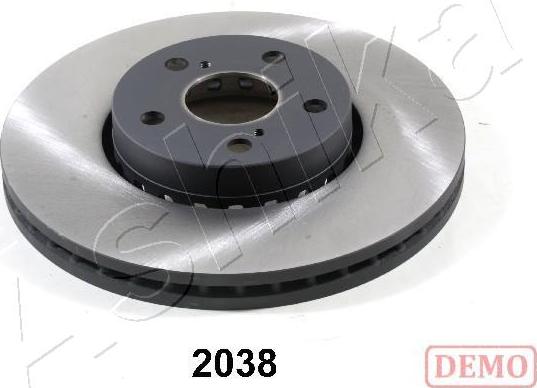 Ashika 60-02-2038C - Brake Disc autospares.lv