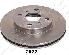 Ashika 60-02-2022 - Brake Disc autospares.lv