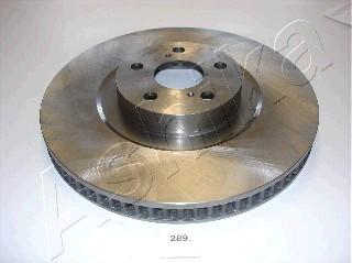 Ashika 60-02-289 - Brake Disc autospares.lv