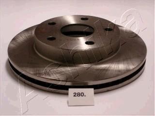 Ashika 60-02-280 - Brake Disc autospares.lv