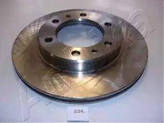 Ashika 60-02-234 - Brake Disc autospares.lv