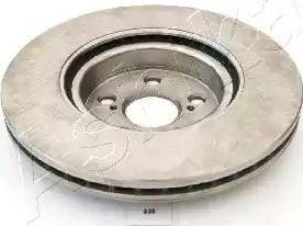 Ashika 60-02-235 - Brake Disc autospares.lv