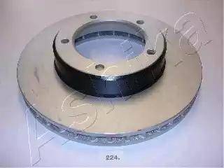 Ashika 60-02-224 - Brake Disc autospares.lv