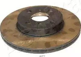 Ashika 60-02-221 - Brake Disc autospares.lv