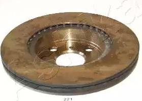 Ashika 60-02-221 - Brake Disc autospares.lv