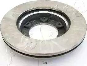 Ashika 60-02-272 - Brake Disc autospares.lv