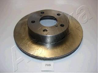 Ashika 60-07-705 - Brake Disc autospares.lv