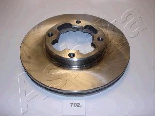 Ashika 60-07-702 - Brake Disc autospares.lv