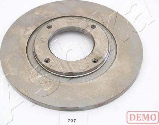 Ashika 60-07-707C - Brake Disc autospares.lv