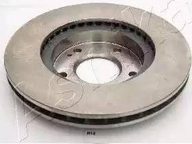 Ashika 60-0H-012 - Brake Disc autospares.lv