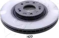 Ashika 60-0H-H27 - Brake Disc autospares.lv