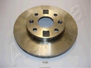 Ashika 60-0K-008 - Brake Disc autospares.lv