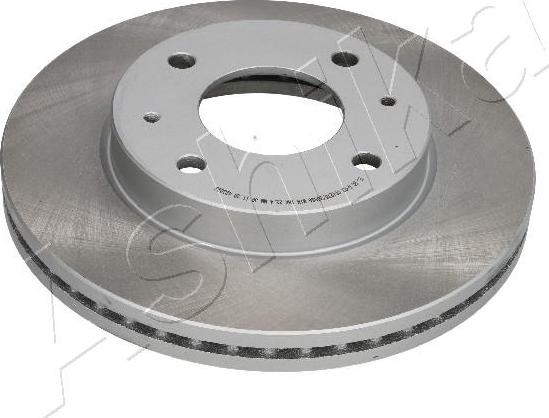 Ashika 60-0K-014C - Brake Disc autospares.lv